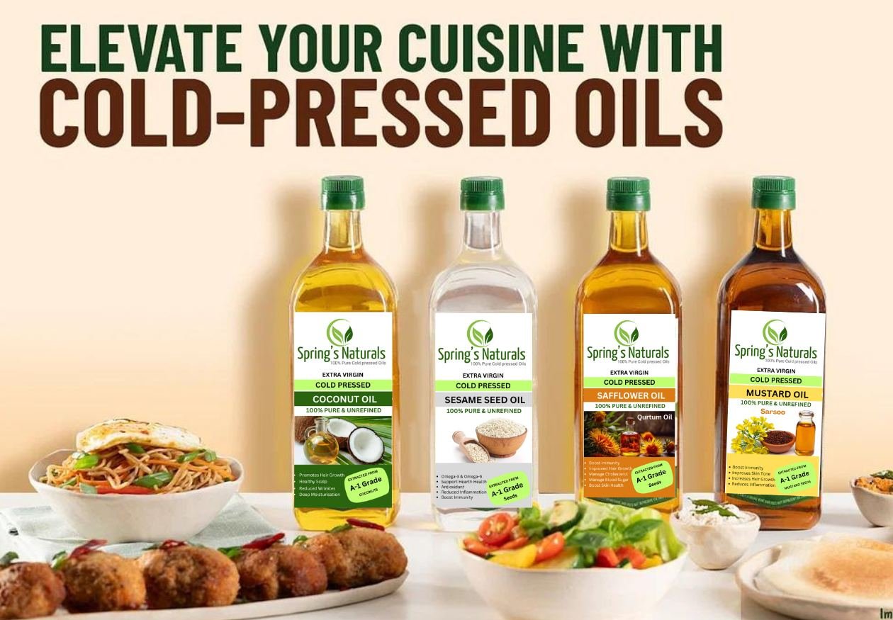 premium cold-pressed oils