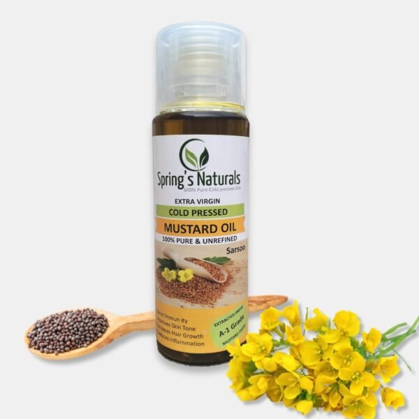 mustard oil cold pressed 100ml