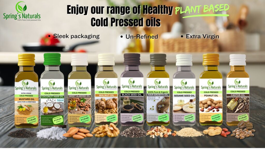 50 ML plant based cold pressed oils in karachi
