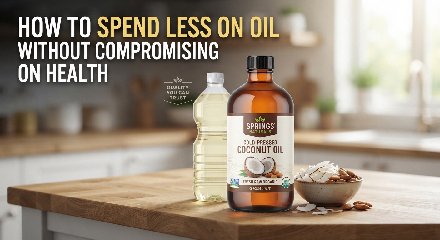 How to Spend Less on Oil Without Compromising on Health